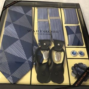 Men’s suspender/tie set